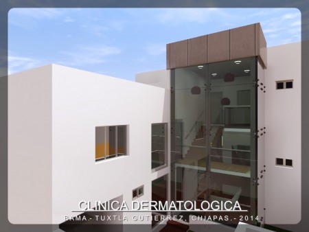 CONSTRUCCION DE CLINICA DERMATOLOGICA, TUXTLA GUTIERREZ,CHIAPAS,BAMA 2014